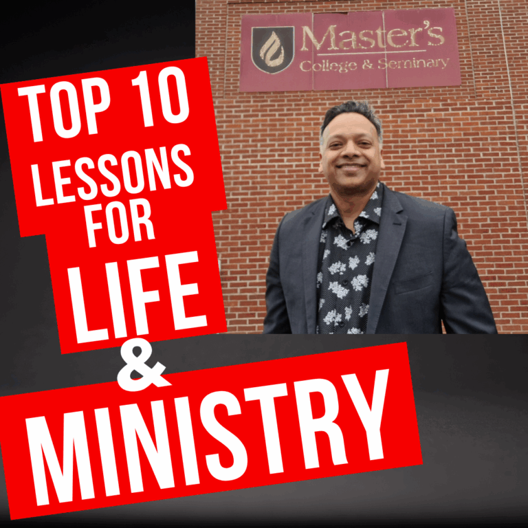 Top 10 Lessons for Life and Ministry by Josh Samuel